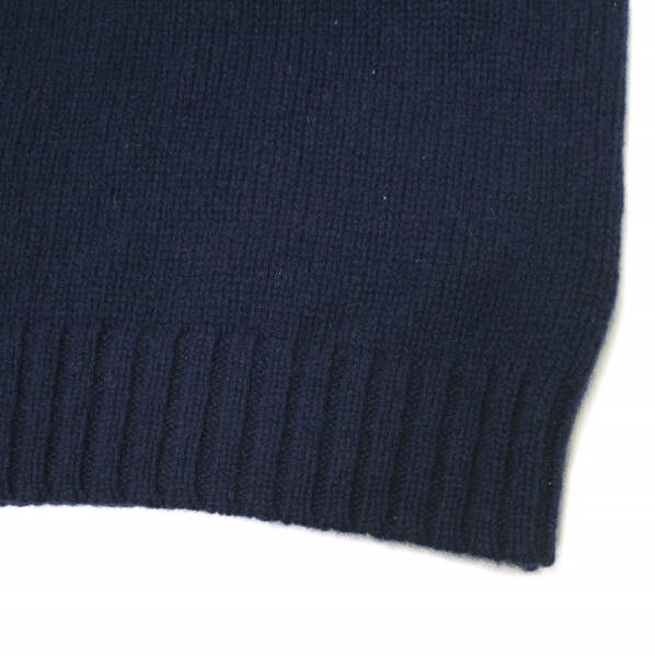 BEAMS PLUS ビームスプラス Military Knit Vest ミリタリーニットベスト 11-05-0090-048 M NAVY セーター Vネック プルオーバー g16349_画像6