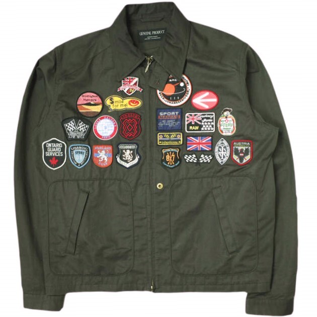 ESSAY エッセイ 22AW DRIZZLER PATCH JACKET (J-2) ドリズラー ESSAY エッセイ 22AW DRIZZLER PATCH JACKET (J-2) ドリズラー