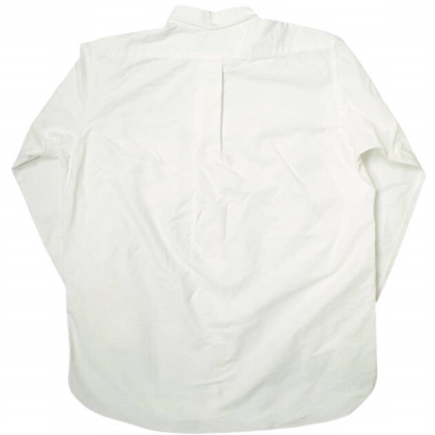 BEAMS PLUS ビームスプラス 日本製 アメリカンオックスフォード ボタンダウンシャツ クラシックフィット 11-11-6191-139 S WHITE g16497_画像2