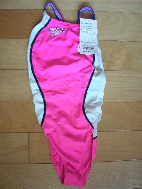 超!!! 激レア!! 美品 タグ有 外箱あり 競泳水着 speedo (スピード) オーダーカラー ハイカット サイズMの画像1