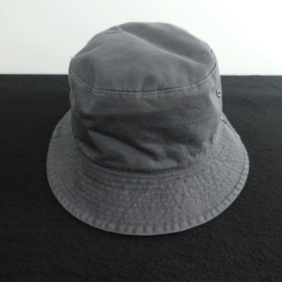 NAUTICA ノーティカ リバーシブル バケットハット 帽子 メンズ グレー/ネイビーの画像2