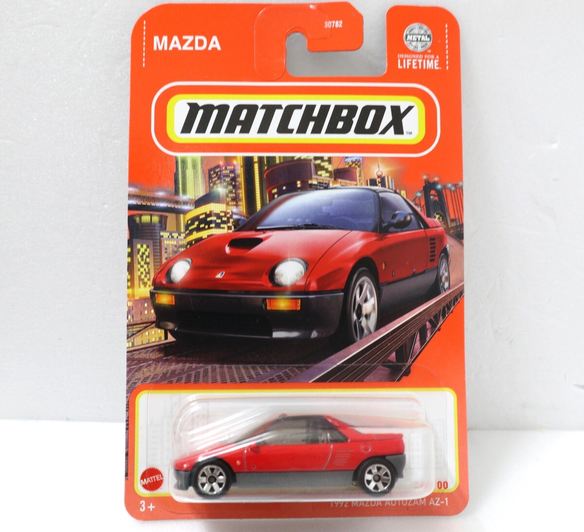 1992 マツダ オートザム AZ-1/赤/レッド/マッチボックス/'92 Mazda Autozam AZ1/Red/Matchbox_画像1