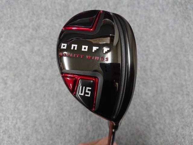 ONOFF 2022 オノフ アカ UTILITY WINGS AKA 赤 U5 23° 純正カーボン SMOOTH KICK MP-522U (SR) 日本仕様の画像1