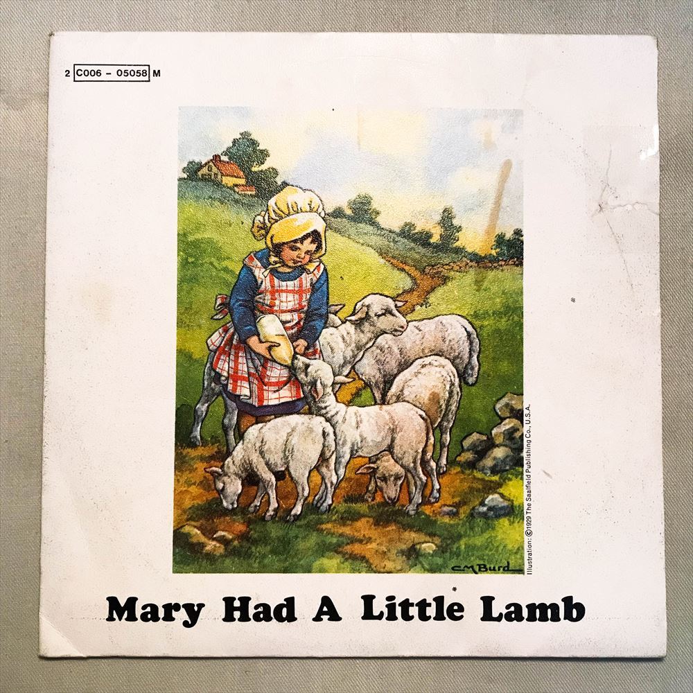 ◆フランスORG◆ WINGS / MARY HAD A LITTLE LAMB ◆貴重ジャケット付き/PAUL McCARTNEY_画像1