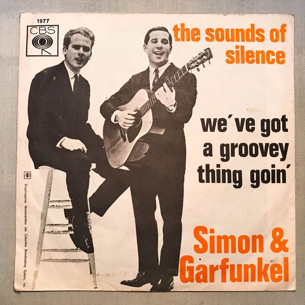 ◆65年 オランダORG◆ SIMON & GARFUNKEL / THE SOUNDS OF SILENCE ◆貴重ジャケット付き_画像2