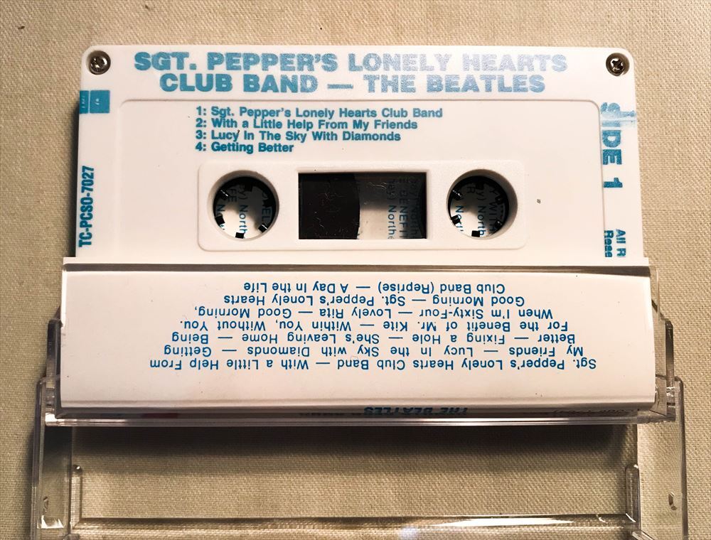 ◆オーストラリア盤 カセットテープ◆ BEATLES / SGT PEPPER'S LONELY HEARTS CLUB BAND ◆の画像2