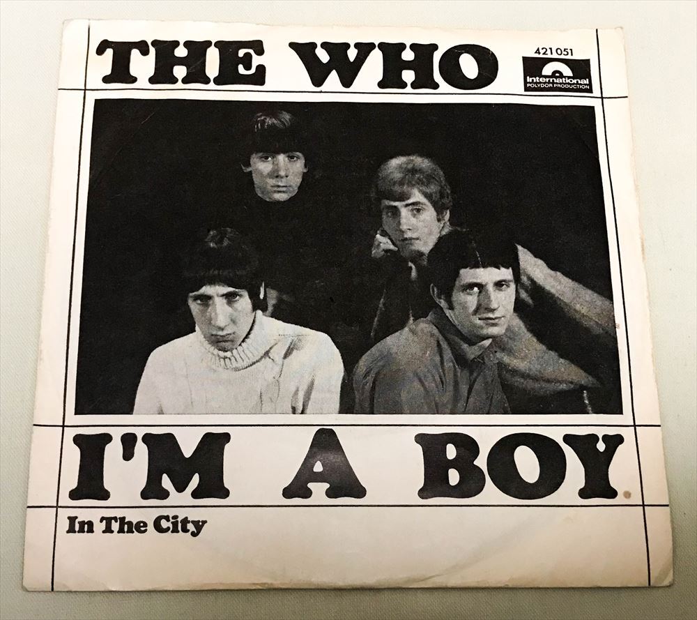 ◆66年 ドイツORG MONO◆ THE WHO / I'M A BOY / IN THE CITY ◆貴重ジャケット付き _画像1