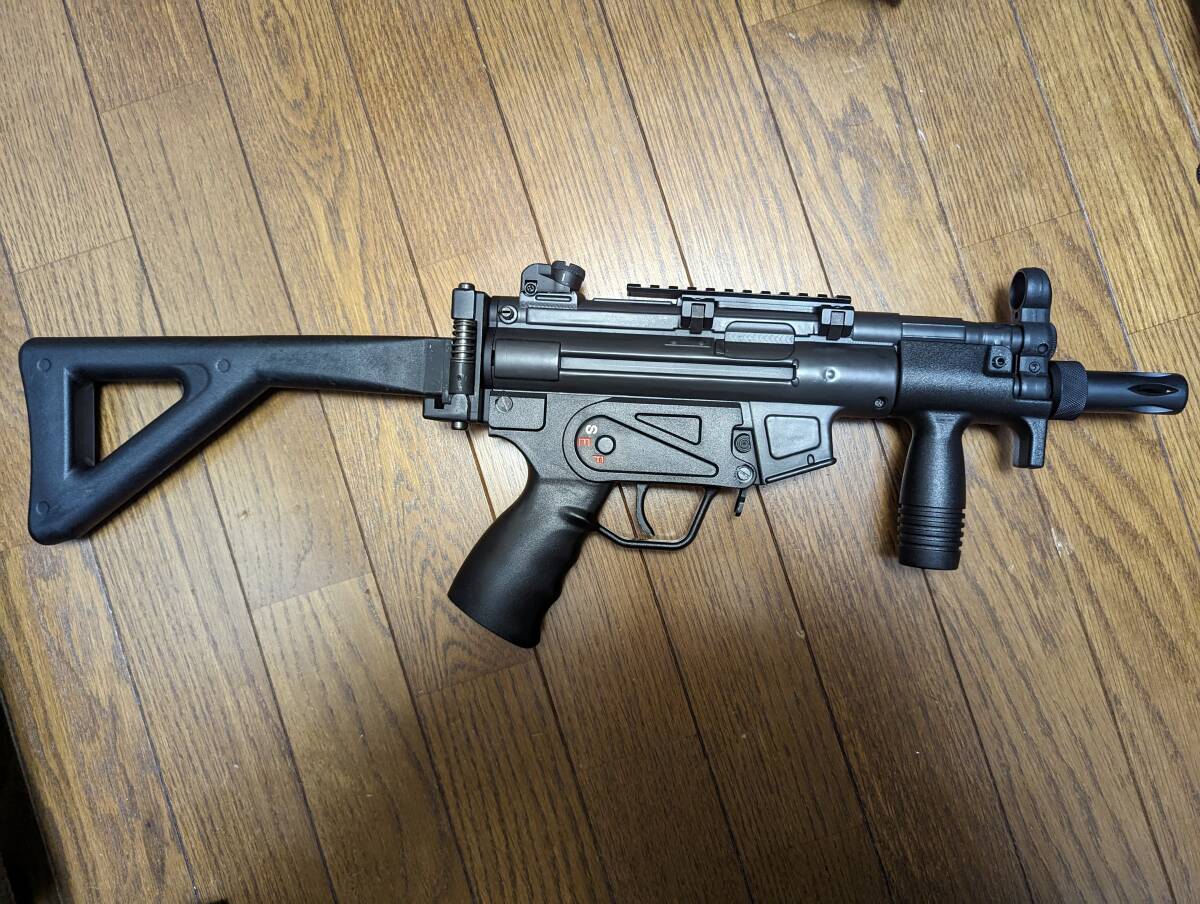 Classic Army MP5K クラッシックアーミー PDW メタルアッパー カスタム ショートストロークトリガー組込み済 (検索用 東京マルイ CYMA の画像2