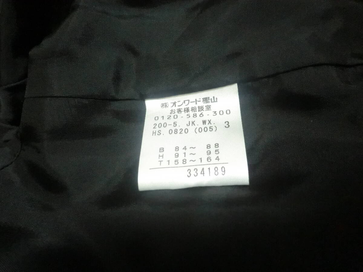 美品 クミキョク 組曲 KUMIKYOKU PRIER テーラードジャケット 半袖 コットン混 レディース アウター size:2_画像8