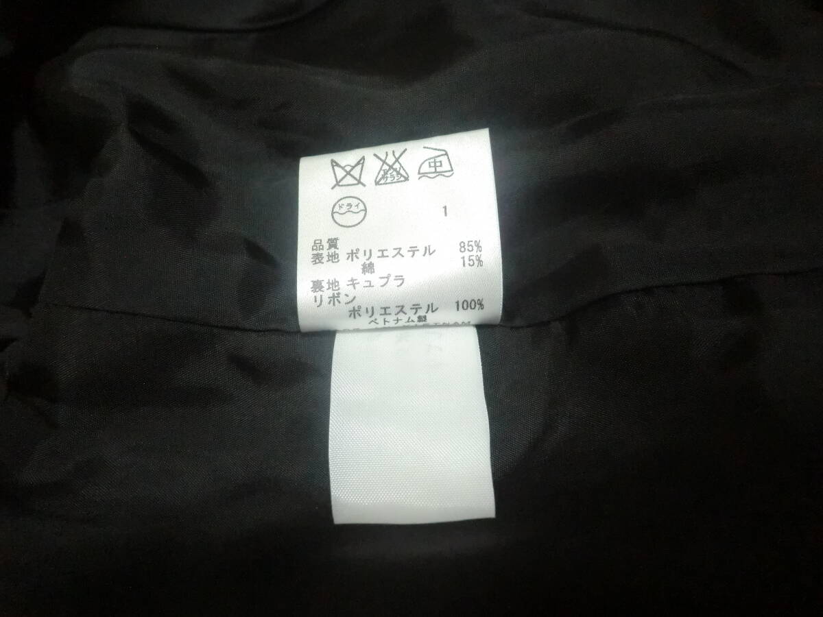美品 クミキョク 組曲 KUMIKYOKU PRIER テーラードジャケット 半袖 コットン混 レディース アウター size:2_画像7