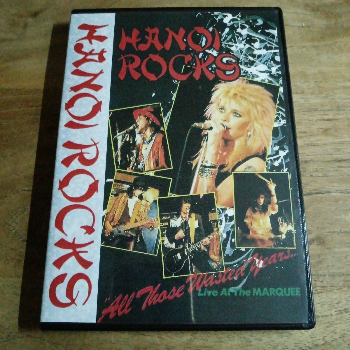 ハノイロックス　HANOI ROCKS Wasted Years マーキーライブ　DVD　燃えるロンドンナイトCD　2枚組　マイケル・モンロー　_画像1