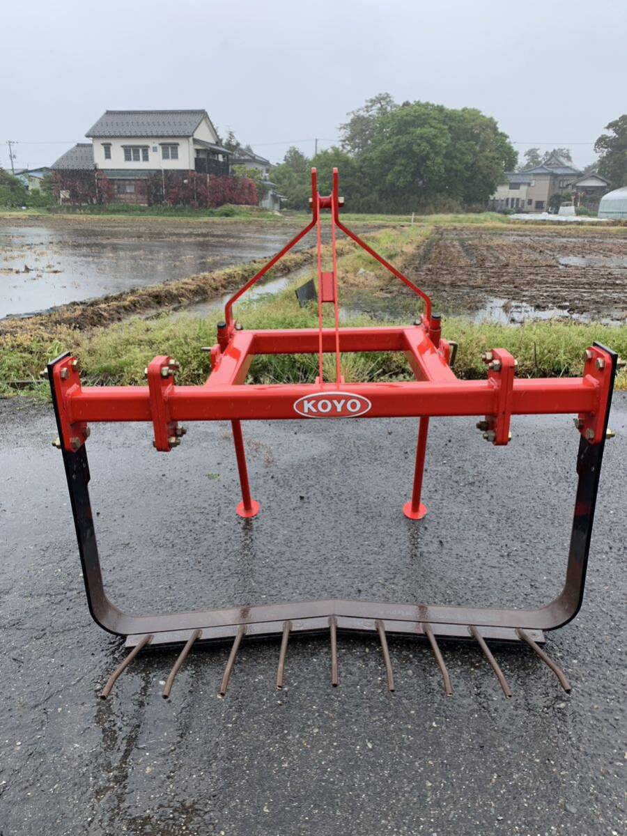 KOYO 堀取機 里芋に使用してました 現状販売 引き取り歓迎 新潟市西区発 /広洋エンジニアリング トラクター パーツ_画像1