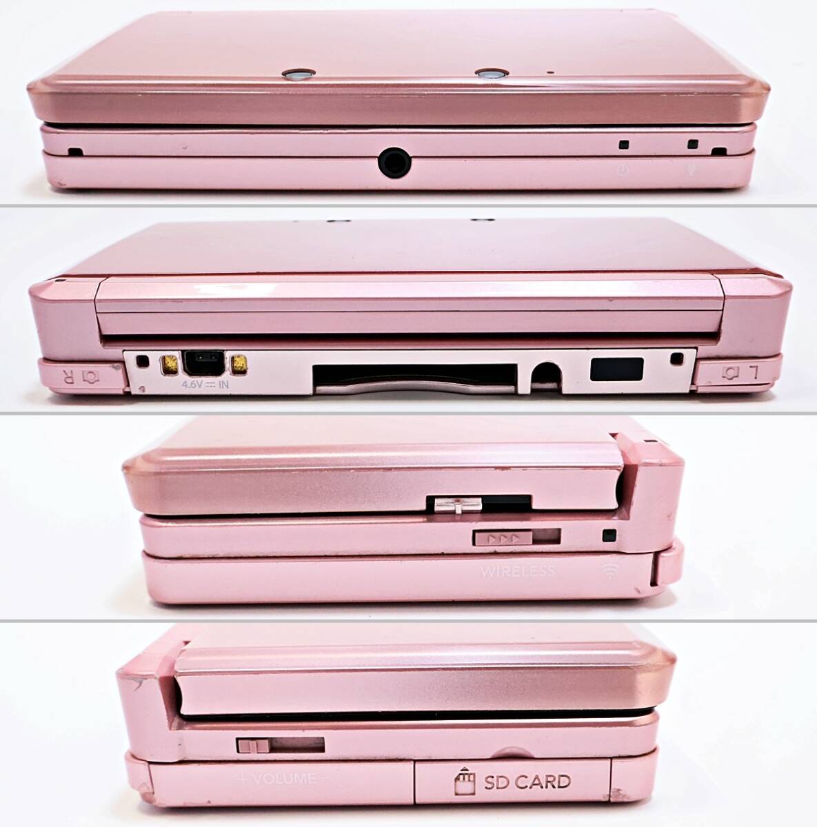 Nintendo 3DS CTR-001 ニンテンドー ミスティピンク 任天堂 ゲーム機 本体のみ タッチペン欠品 005FOZFI10の画像5