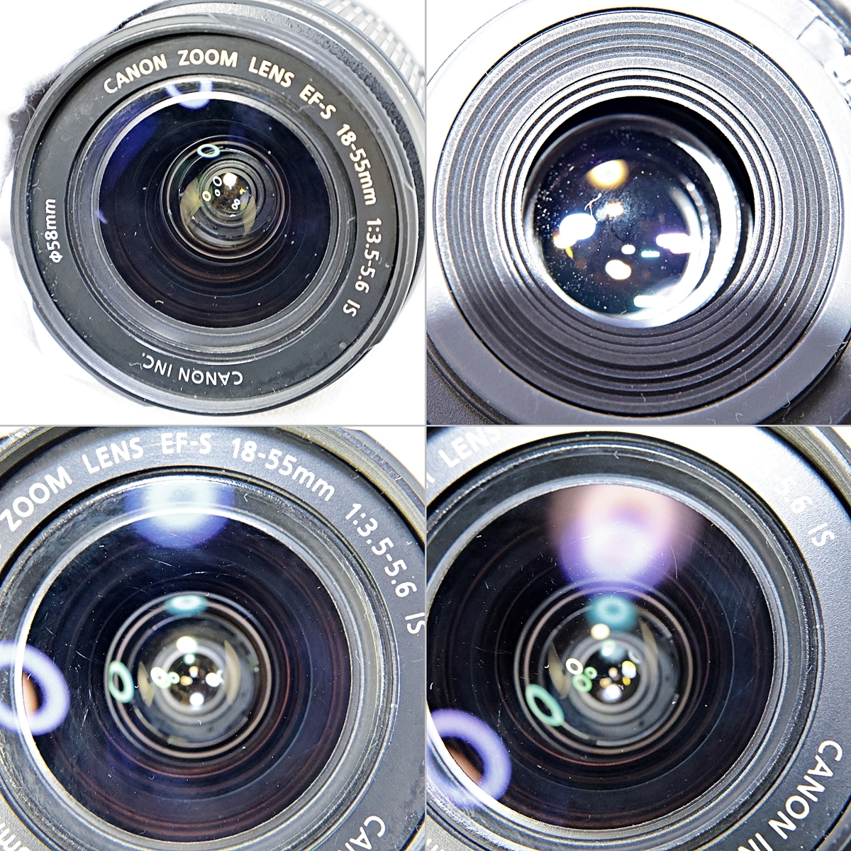 Canon EOS Kiss X3 + ZOOM LENS EF-S 18-55mm 1:3.5-5.6 IS キャノン デジタル一眼レフカメラ レンズ 難有 説明書 箱付き 007FAZFI14_画像8