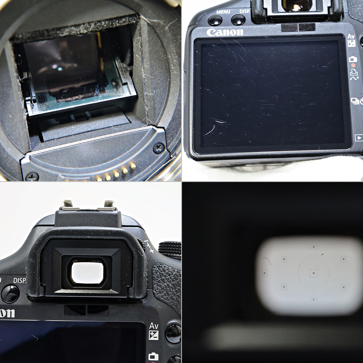 Canon EOS Kiss X3 + ZOOM LENS EF-S 18-55mm 1:3.5-5.6 IS キャノン デジタル一眼レフカメラ レンズ 難有 説明書 箱付き 007FAZFI14_画像3