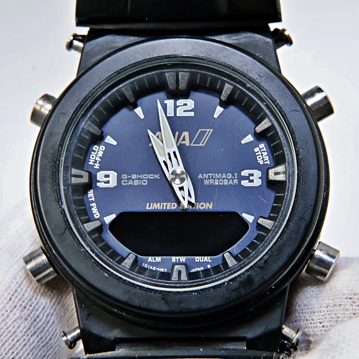 CASIO G-SHOCK ANA G-100 カシオ Gショック コラボモデル メンズ アナデジ 腕時計 難有り 003FCZFI92の画像2