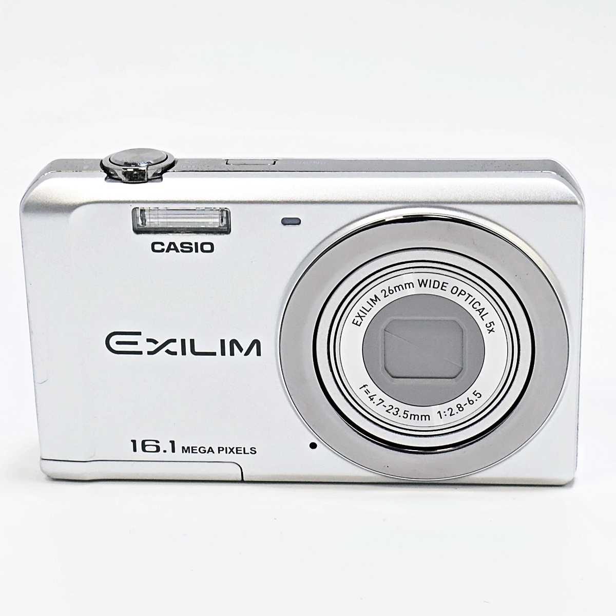 CASIO EXILIM EX-ZS6 カシオ エクシリム コンパクトデジタルカメラ デジカメ シルバー バッテリー付き 005FUZFI29の画像2
