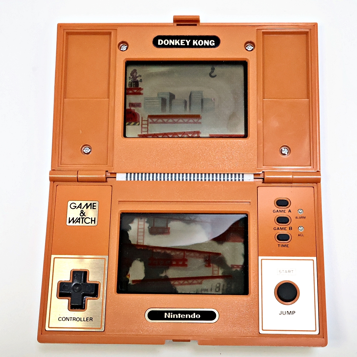 Nintendo GAME&WATCH DONKEY KONG DK-52 任天堂 ゲームウォッチ ドンキーコング 取扱説明書付き 004FOZFI42の画像6