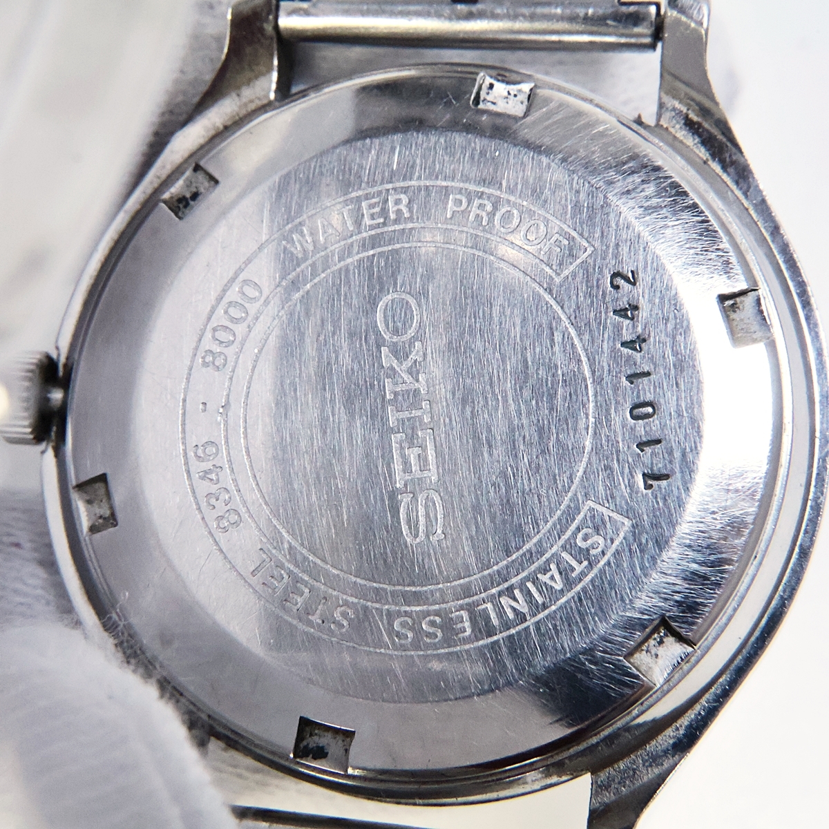 SEIKO BUSINESS-A 8346-8000 27石 セイコー ビジネスエース デイデイト メンズ 自動巻き 腕時計 難有り 004FUZFI53_画像6