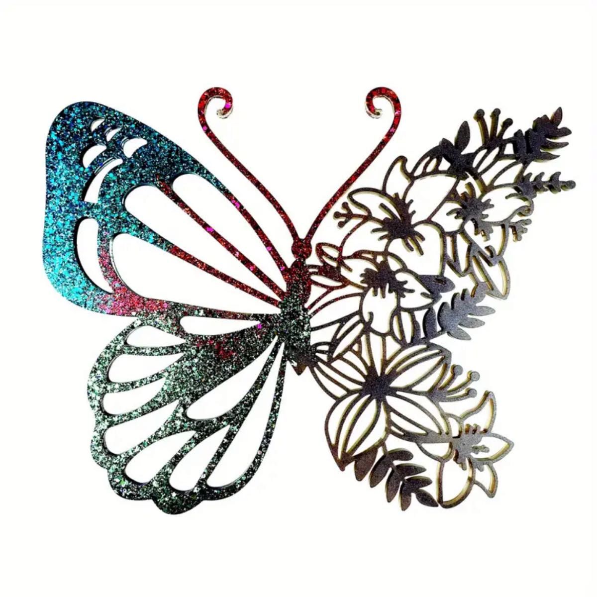 シリコンモールド　蝶　蝶々　2液性　レジン　モールドシリコン型　アート　デコレーション　珍しい　ハンドメイド