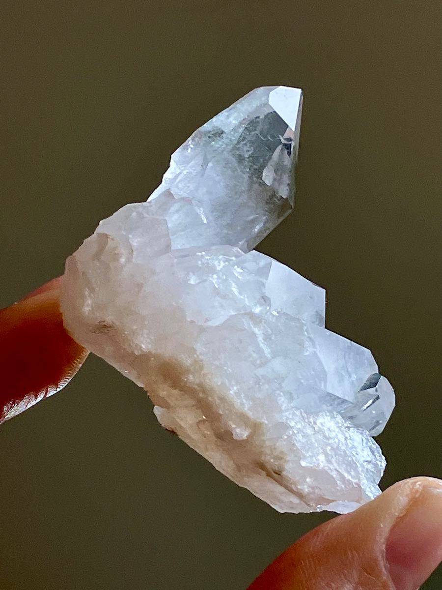 クォーツクラスター　ミニ　天然石　水晶　ブラジル