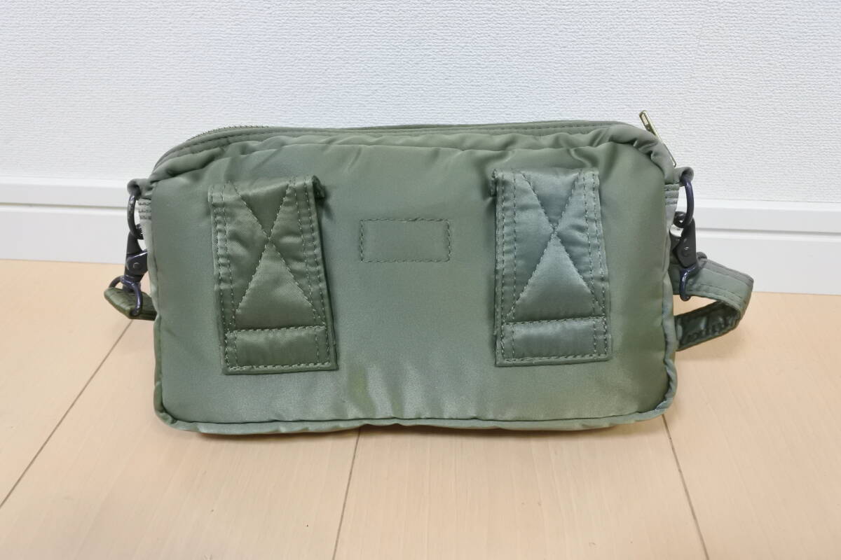 ☆美品☆PORTER ポーター タンカー 2way ショルダーバッグ セージグリーン bo_画像3