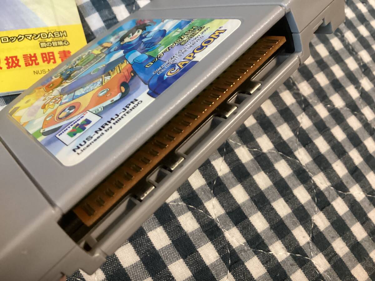 カプコン ロックマンDASH 鋼の冒険心 NINTENDO64 ニンテンドー64の画像6