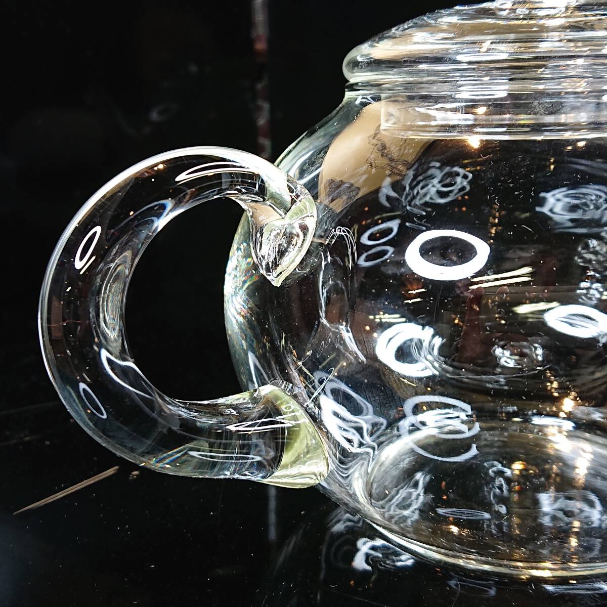 A07-0424 античный мир стекло заварной чайник . чайная посуда . коробка 