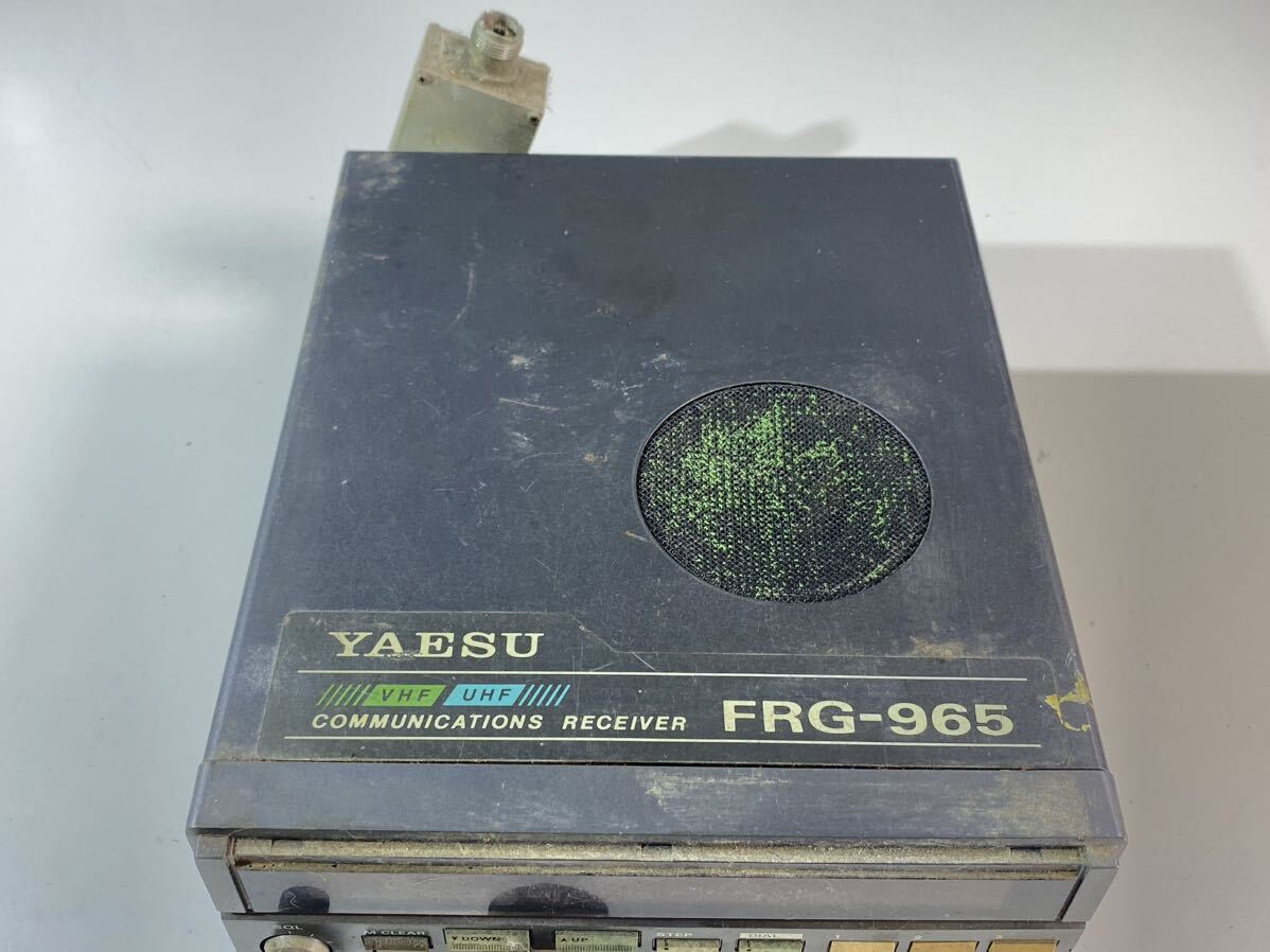 YAESU 8...  Yaesu  FRG-965 ... модель   получение известия ... ... полоса   полностью   режим   радиоприемник   любительский  беспроводной   трансивер   приемник   подержанный товар   контрольный TO289