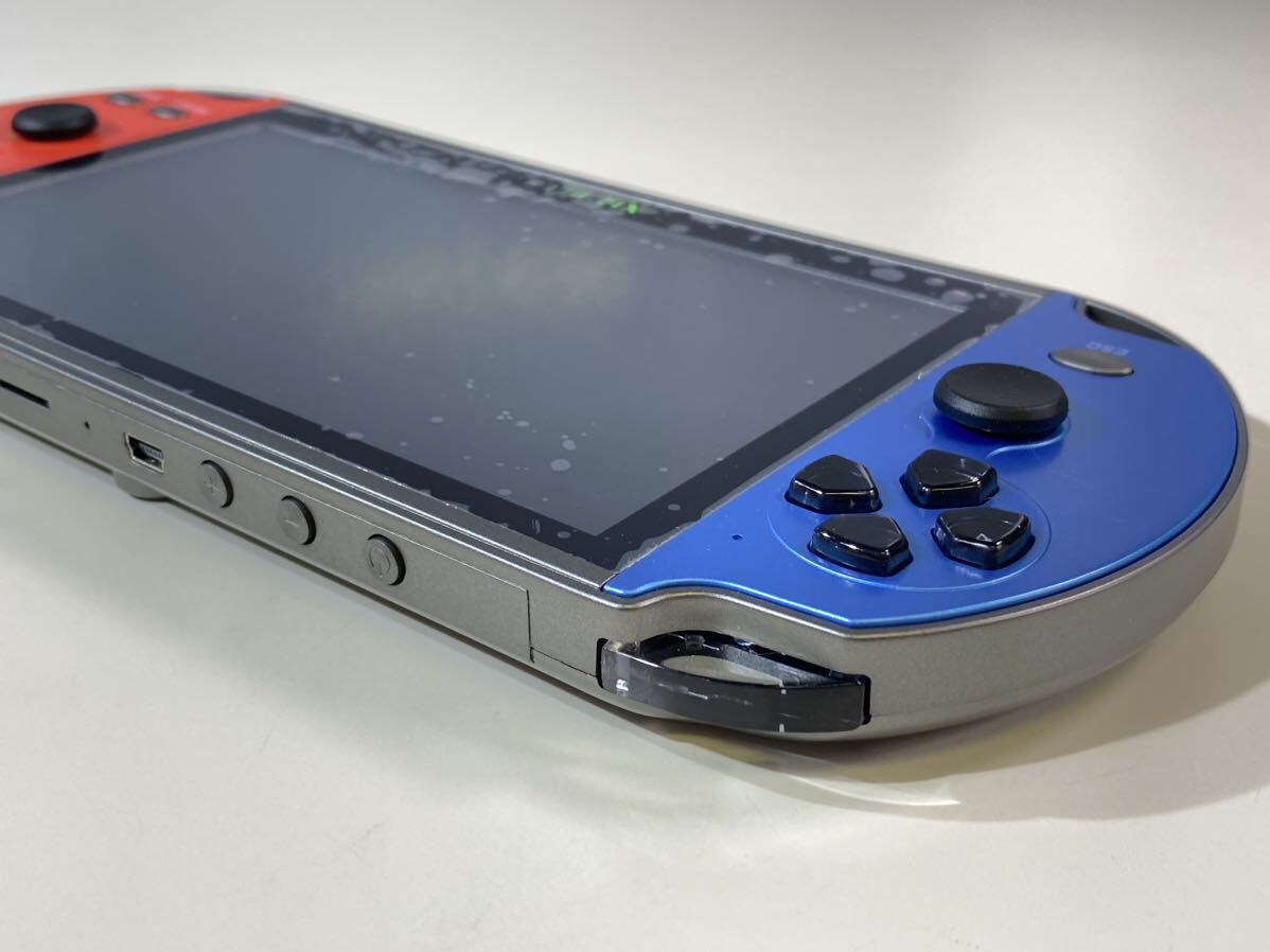 ★動作確認済み X12 Plus エミュレータ ポータブル ゲーム機 コンパクト 小型 ミニ レッド 中古品 ジャンク 現状品 管理TO328_画像6