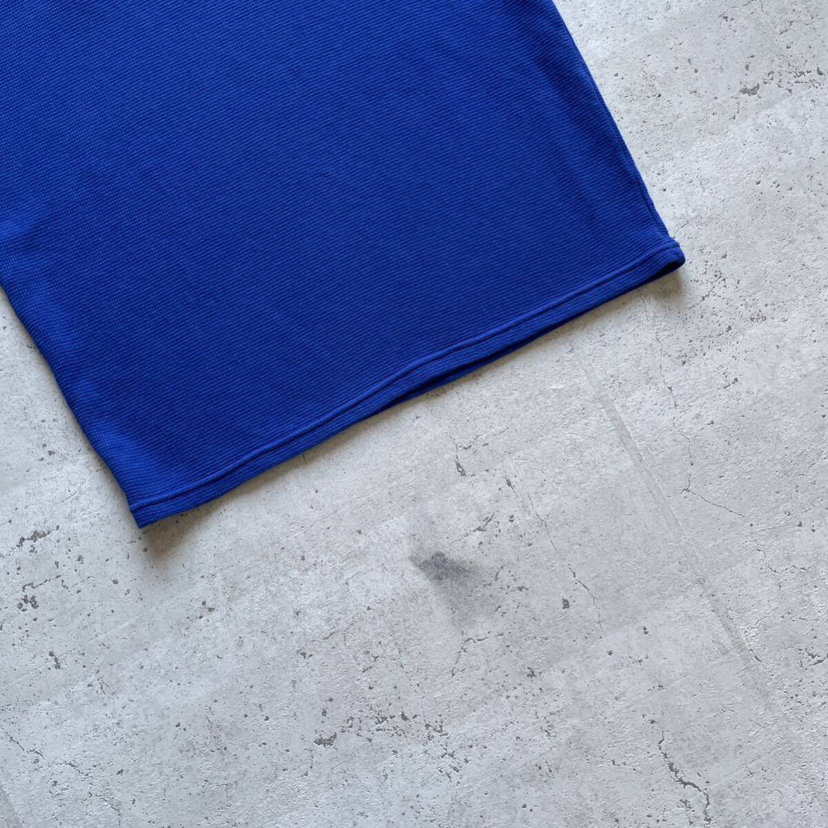ポロラルフローレン スモールポニー サーマル クルーネック Tシャツ ブルー L rrl ラルフローレン の画像5