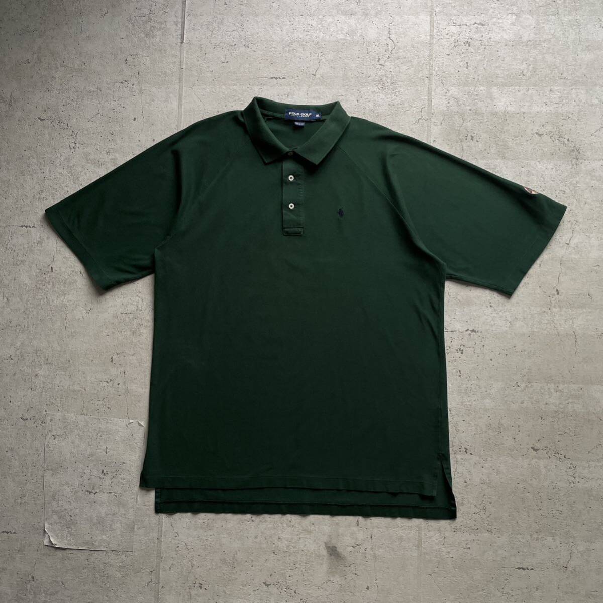 ポロラルフローレン POLOGOLF スモールポニー ポロシャツ グリーン XL rrl ラルフローレン_画像2