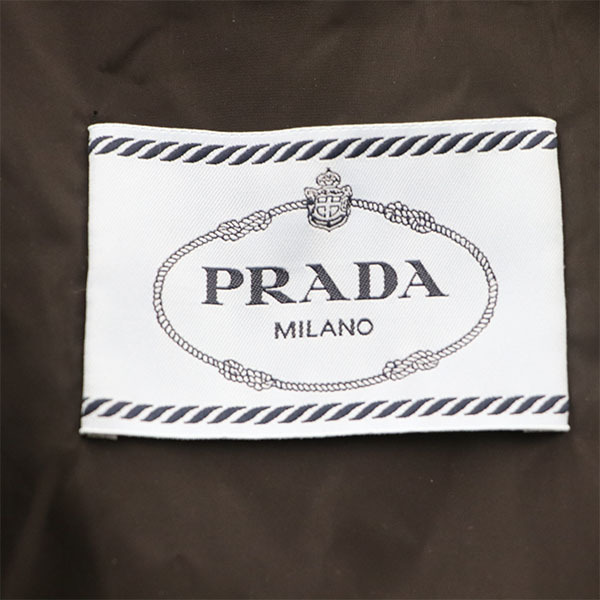  Prada PRADA jumper with a hood . Parker 291060 nylon 100% declared size 38 [yy][ used ]4000065801300195