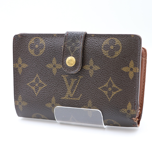 ルイヴィトン LOUIS VUITTON モノグラム ポルトモネ・ビエヴィエノワ M61663 二つ折財布 レディース 【xx】【中古】4000014801100928_画像1