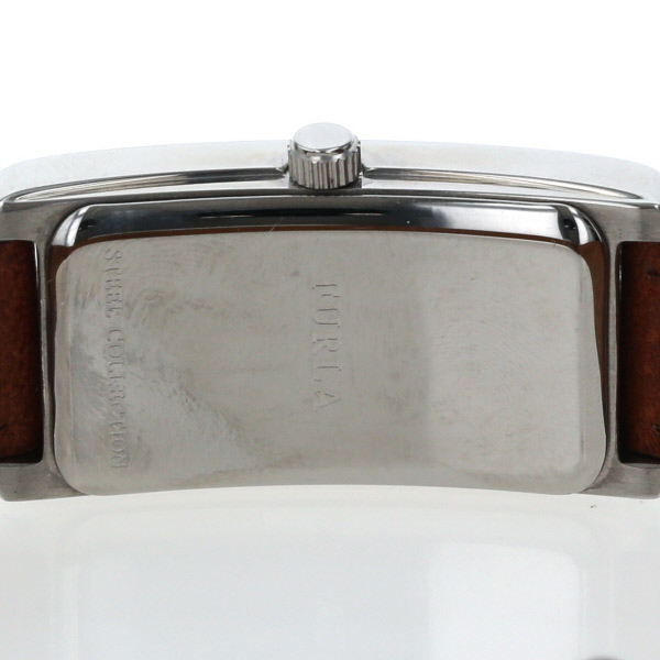 フルラ FURLA レクタンギュラー クオーツ シルバー 文字盤 3針式 レディース 腕時計 【xx】【中古】4000019800300159の画像5