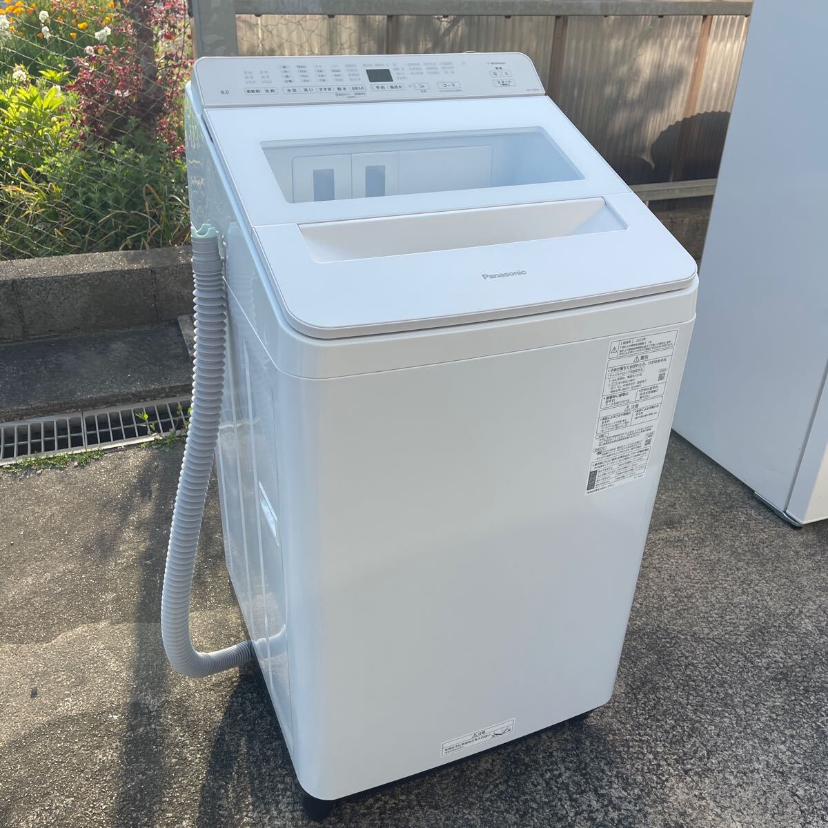 パナソニック 全自動洗濯機 NA-FA8K2 2023年製の画像4