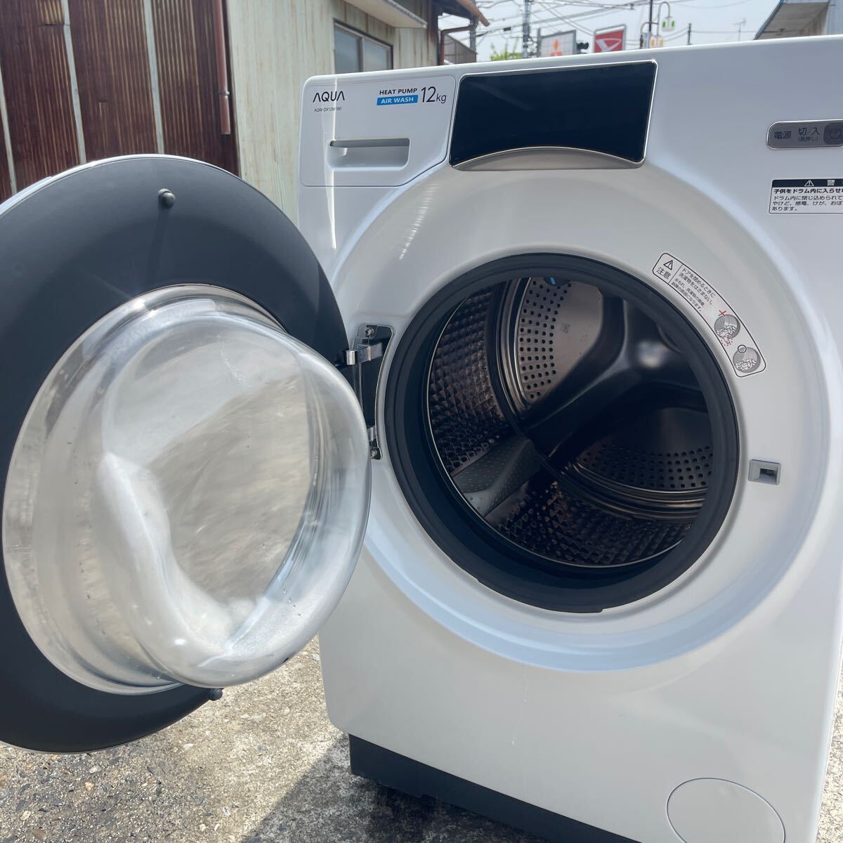 アクア　ドラム式洗濯乾燥機 AQW-DX12M 2022年製_画像2