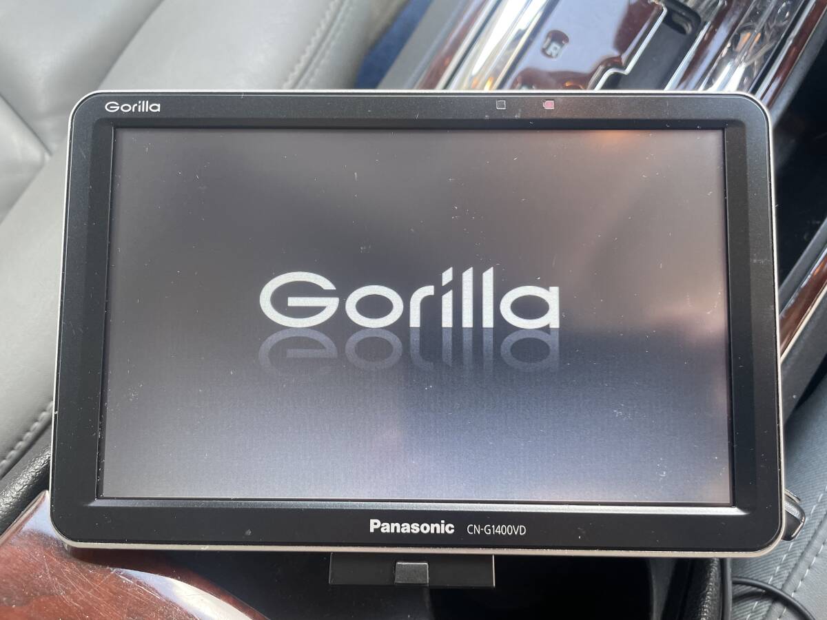 ★Panasonic Gorilla パナソニック ゴリラ CN-G1400VD CY-RC100KD ポータブルナビ ポーナビ ★地図データ2020年★