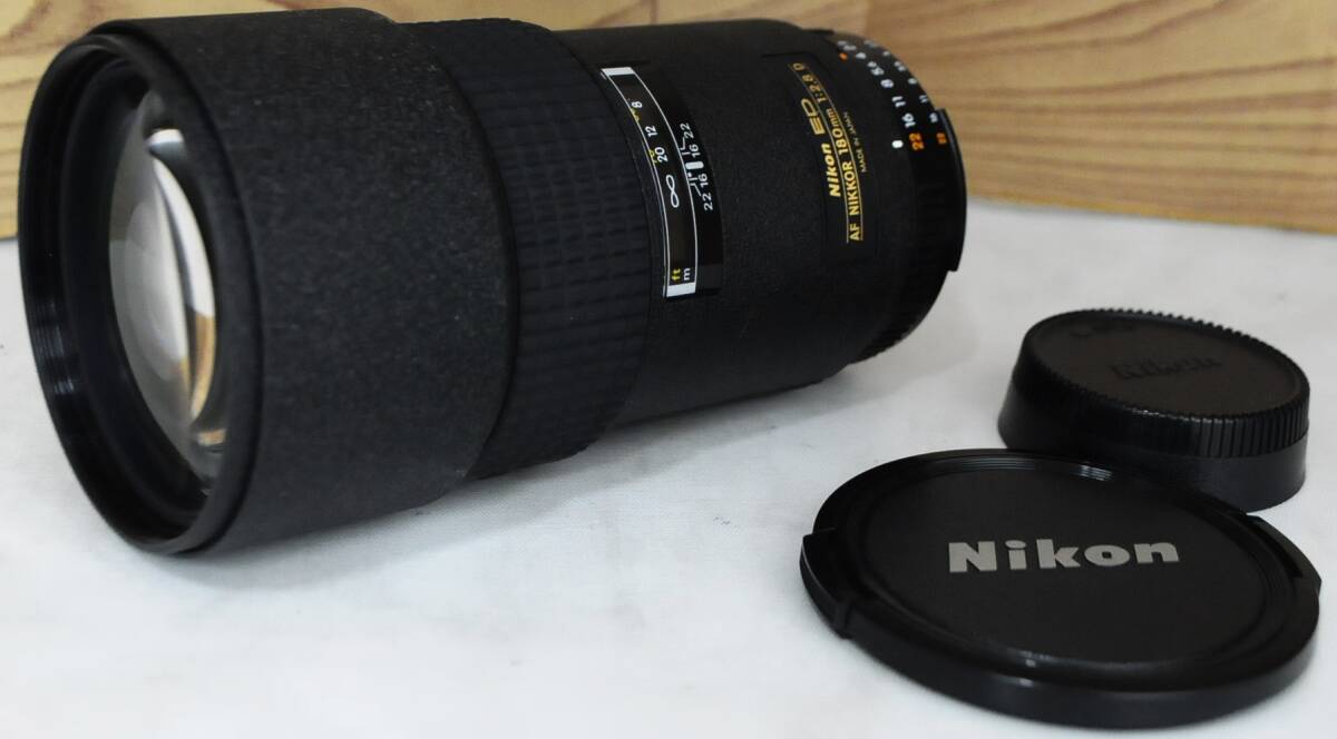 【超美品】 【準完全動作品】 ★ Nikon ニコン AI AF NIKKOR ED 180mm F2.8 D ★ 抜けの良い感動的写り ★ 一円出品、全国一律、送料無料の画像9