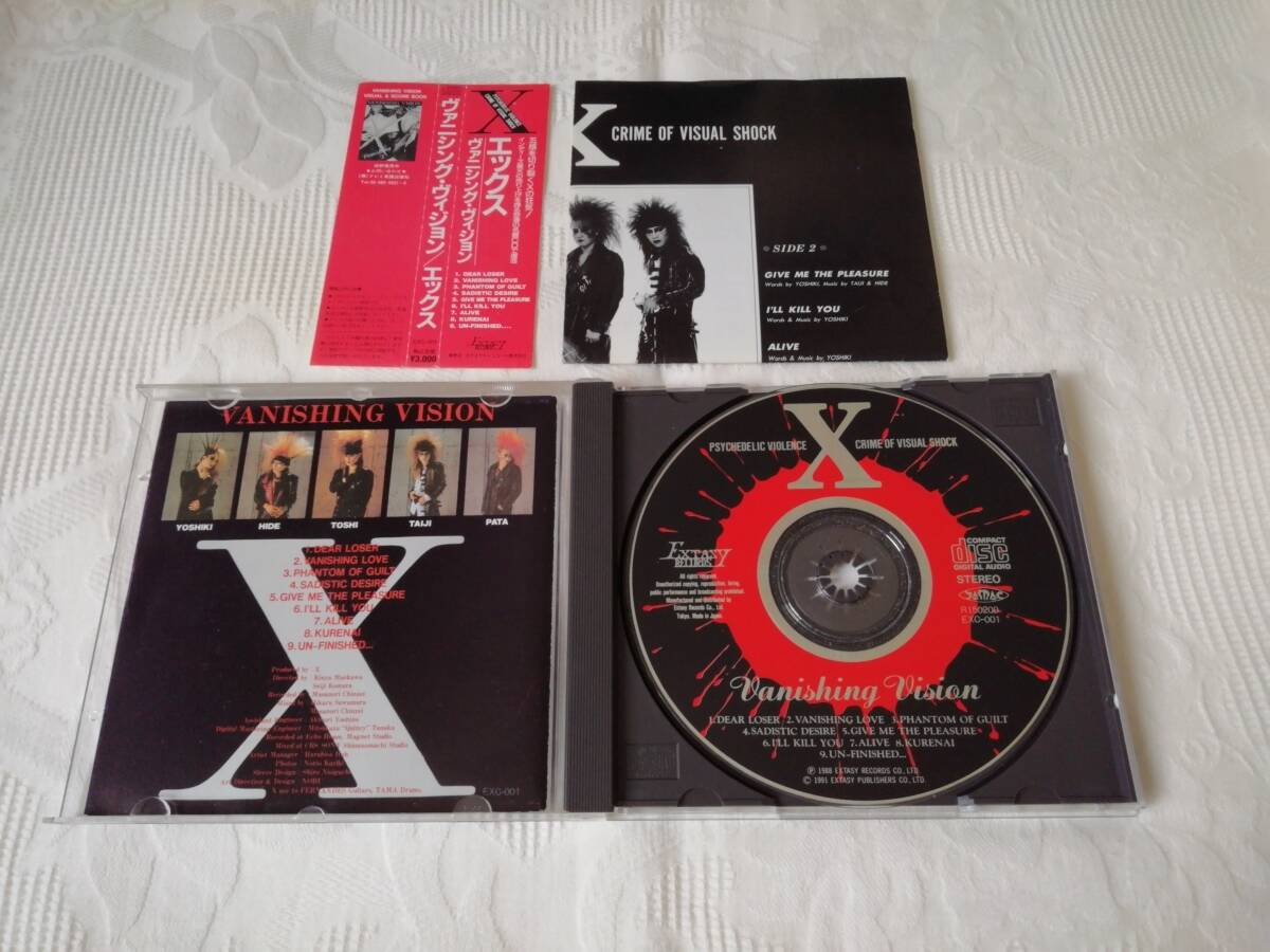 X Japan / Vanising Vision_画像5