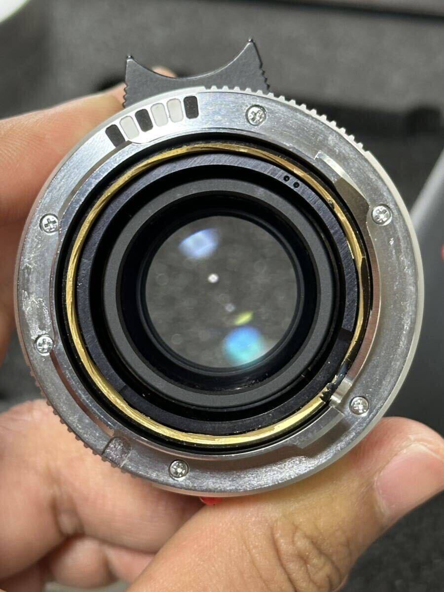 Leica APO Summicron 50mm F2 ASPH 11142 シルバー leitz ライカ アポズミクロンM ライツの画像7