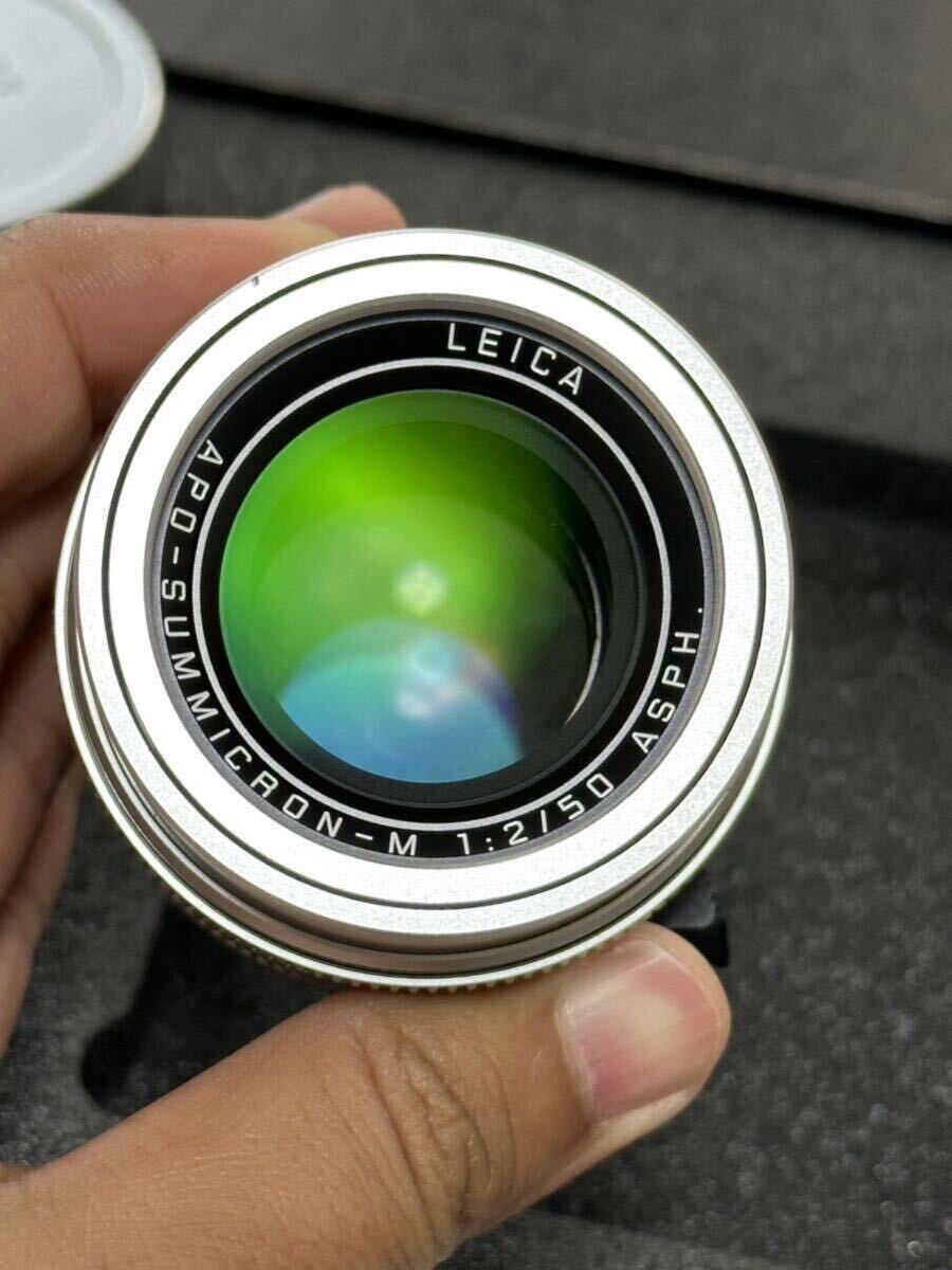 Leica APO Summicron 50mm F2 ASPH 11142 シルバー leitz ライカ アポズミクロンM ライツの画像6