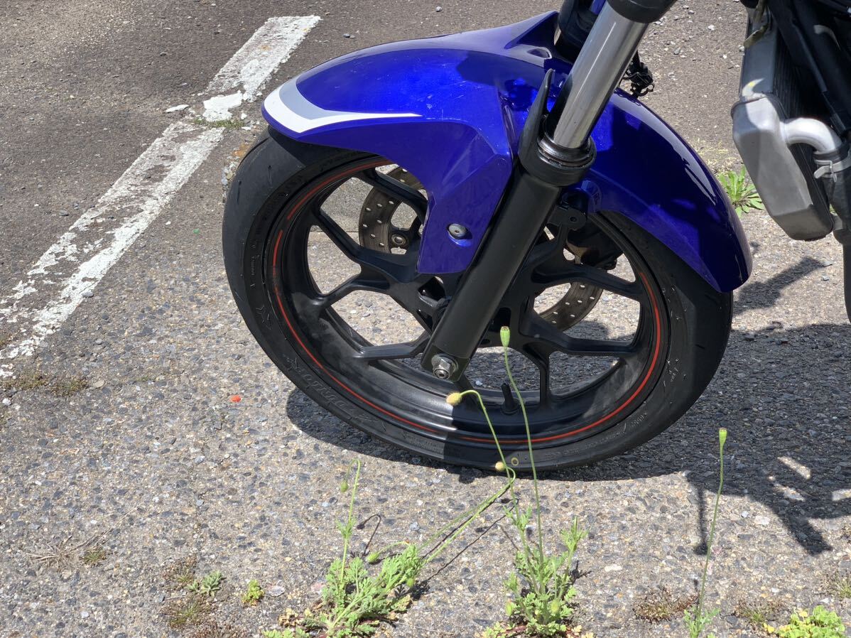 yzf-r25 実動！書付き！外装なし！ ベース車両やサーキット用に カフェレーサーとかスクランブラーでも良いかも 茨城の画像2