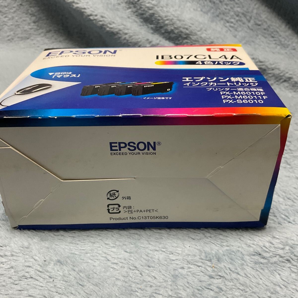 新品未使用 未開封 エプソン EPSON　IB07CL4A [エプソン純正 インクカートリッジ マウス 4色パック]_画像6