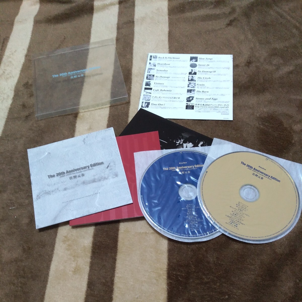初回限定盤 佐野元春 The 20th Anniversary Edition 20周年アニバーサリー・エディション CD 2枚組 ベスト アルバム_画像3