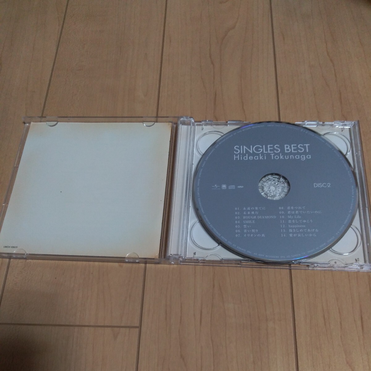 徳永英明 CD SINGLES BEST(初回限定盤) ベスト アルバム 2枚組 シングルズ ベスト_画像3