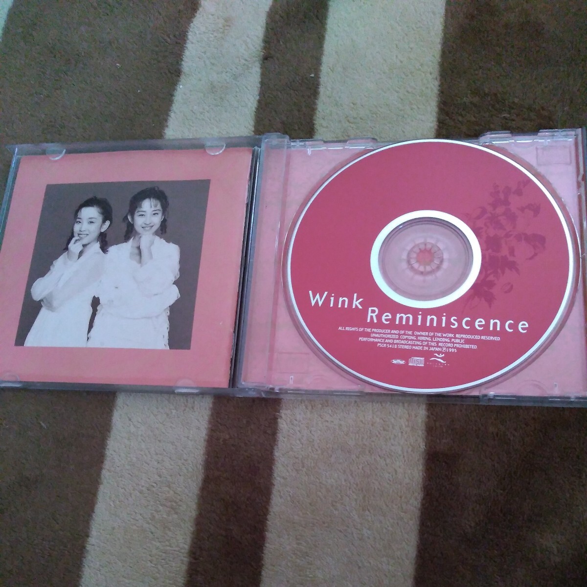 Wink CD Best album Wink Reminiscence Anjel love story 夜にはぐれて 永遠のレディードール 淋しい熱帯魚 全17曲 ベスト アルバムの画像3