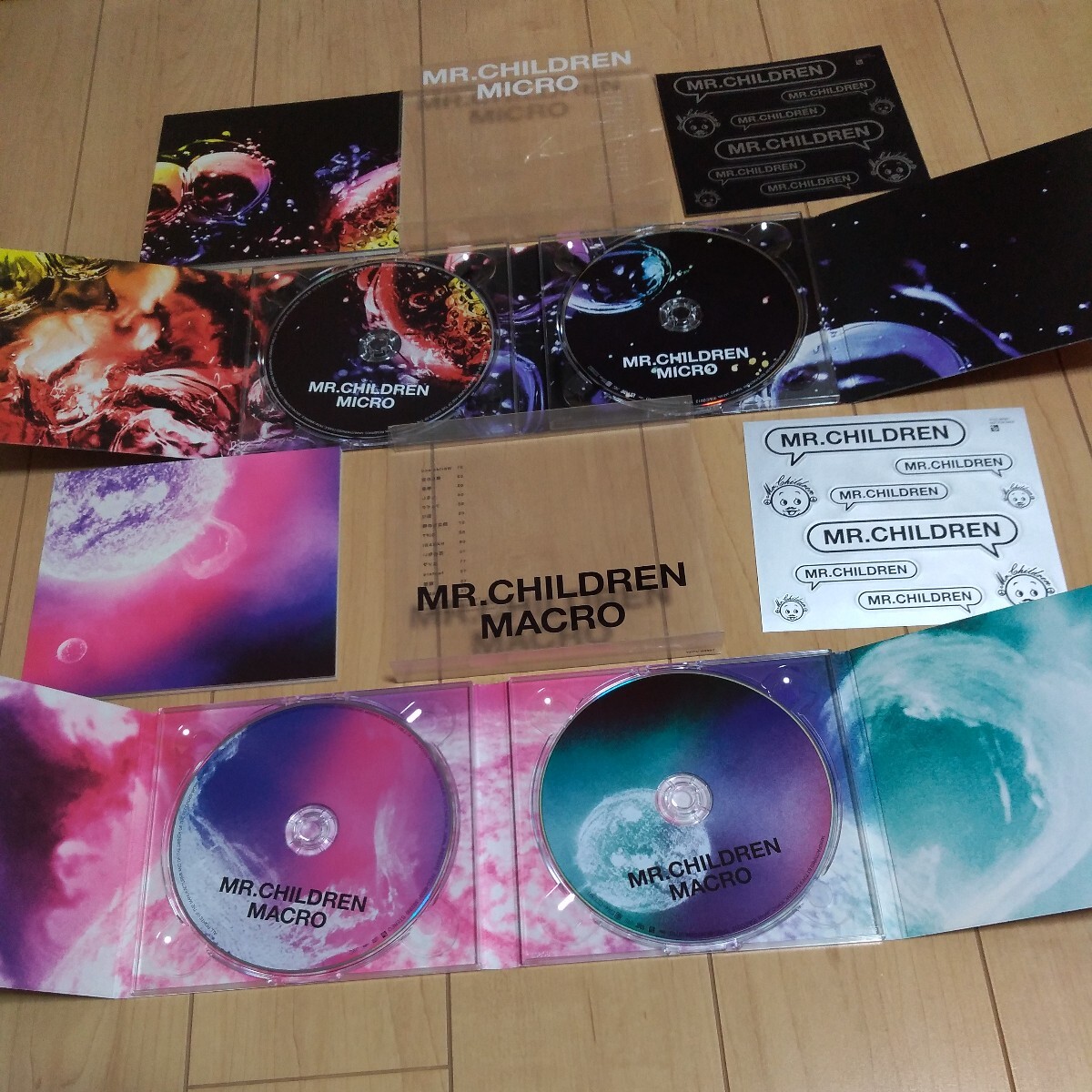 Mr.Children ミスチル ベストアルバム 1992-1995 肉 1996-2000 骨 2001-2005 MICRO 2005-2010 MACRO B-SIDE CD セット 初回限定盤 DVD付きの画像4
