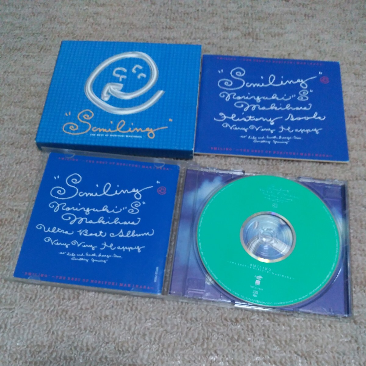 槇原敬之 SMILING THE BEST OF NORIYUKI MAKIHARA ベストCDアルバム どんなときも 遠く遠く もう恋なんてしない 冬がはじまるよ 名曲 初回の画像3