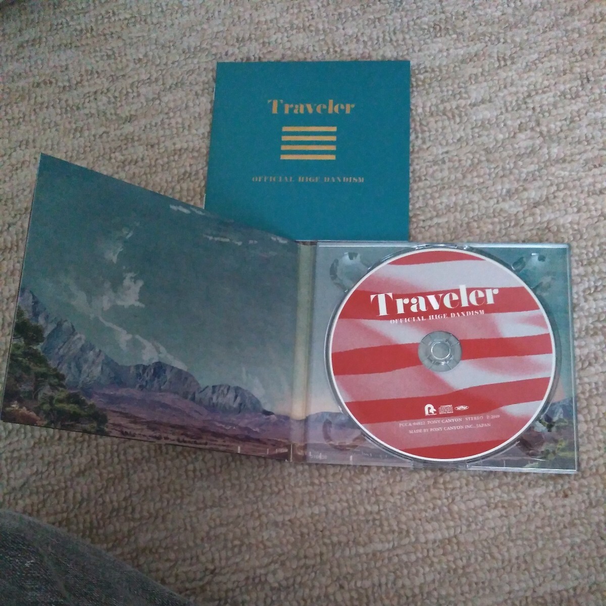 Official髭男dism Traveler トラベラー CDアルバム イエスタデイ 宿命 Pretender プリテンダー stand by you ベスト best 名盤 ヒゲタンの画像3